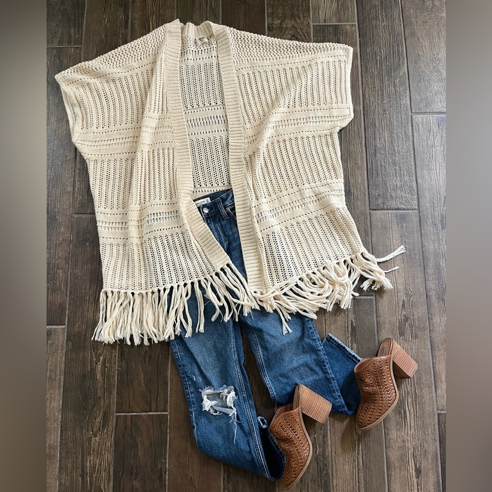 Matilda Jane fringe sweater